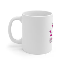 DistinctInk Glossy White Coffee / Tea Mug - Born to be a Unicorn