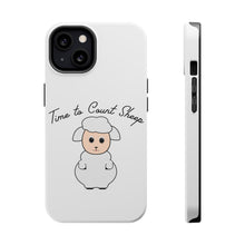 DistinctInk ToughCase for Apple iPhone, Compatible with MagSafe Charging - Time to Count Sheep - Lamb