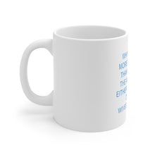 DistinctInk Glossy White Coffee / Tea Mug - Wives More Dangerous Than Mafia?