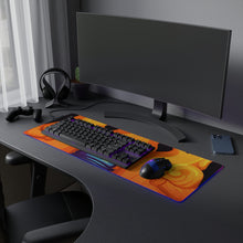 DistinctInk LED Gaming Mouse Pad with Finding Your Purpose in Life Design for Halloween  LGBTQ+ Pride