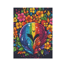 DistinctInk Garden & House Banner Flag with A World of Possibilities Design for LGBTQ+ Pride