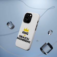 DistinctInk ToughCase for Apple iPhone, Compatible with MagSafe Charging - King of Chemical Engineering