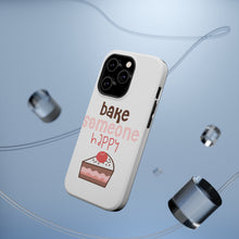 DistinctInk ToughCase for Apple iPhone, Compatible with MagSafe Charging - Bake Someone Happy
