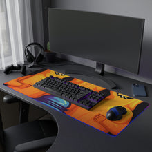 DistinctInk LED Gaming Mouse Pad with Finding Your Purpose in Life Design for Halloween  LGBTQ+ Pride