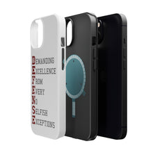 DistinctInk ToughCase for Apple iPhone, Compatible with MagSafe Charging - DEFENSE Demanding Excellence