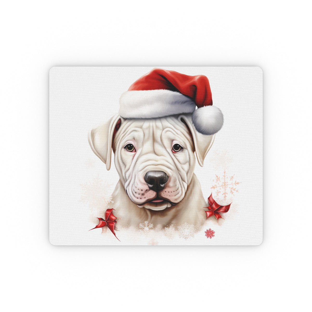 Mouse Pad - Dogo Argentino Puppy Drawing