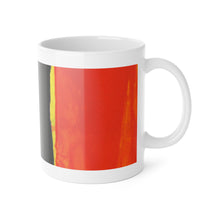 Alice Warhol - Mid-Century Modern 11 oz. Ceramic Coffee / Tea Mug