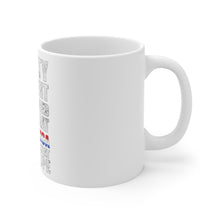 DistinctInk Glossy White Coffee / Tea Mug - Married Men Cheat in America
