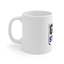 DistinctInk Glossy White Coffee / Tea Mug - Got Stick? Hockey