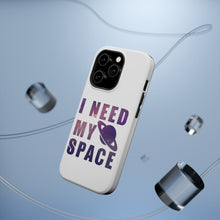 DistinctInk ToughCase for Apple iPhone, Compatible with MagSafe Charging - I Need My Space - Astronomy