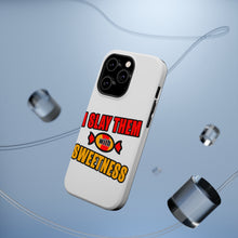 DistinctInk ToughCase for Apple iPhone, Compatible with MagSafe Charging - I Slay Them With Sweetness