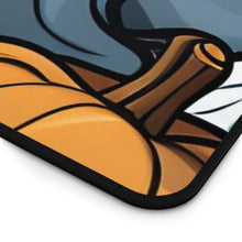 DistinctInk Desk Mat with Ghoulish Ghostbusters and Pumpkins Design for Halloween