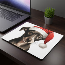 DistinctInk Mouse Pad - 1/4" Foam Rubber - Italian Greyhound Puppy Drawing