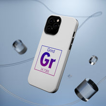 DistinctInk ToughCase for Apple iPhone, Compatible with MagSafe Charging - Entrepreneur Grind GR Element