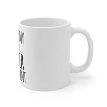 DistinctInk Glossy White Coffee / Tea Mug - Astronomy is My Anger Management