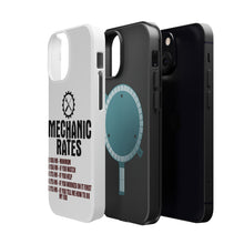 DistinctInk ToughCase for Apple iPhone, Compatible with MagSafe Charging - Mechanic Rates More If You Watch Help