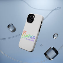 DistinctInk ToughCase for Apple iPhone, Compatible with MagSafe Charging - Nurse An Art of Compassion