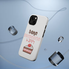 DistinctInk ToughCase for Apple iPhone, Compatible with MagSafe Charging - Bake Someone Happy