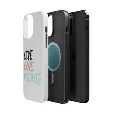 DistinctInk ToughCase for Apple iPhone, Compatible with MagSafe Charging - Live. Love. Pilates.