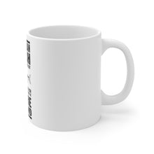 DistinctInk Glossy White Coffee / Tea Mug - Teach Man to Fish, Get Rid of Him for Weekend