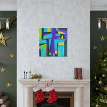 Pablo D'Azure - Mid-Century Modern Canvas Wall Art Decor