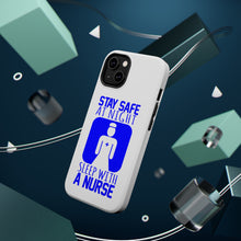 DistinctInk ToughCase for Apple iPhone, Compatible with MagSafe Charging - Stay Safe at Night Sleep With a Nurse