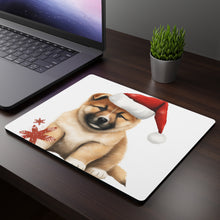 DistinctInk Mouse Pad - 1/4" Foam Rubber - Akita Puppy Drawing