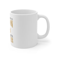 DistinctInk Glossy White Coffee / Tea Mug - Never Underestimate Old Man Farmer
