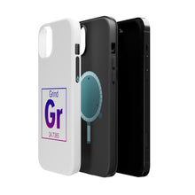 DistinctInk ToughCase for Apple iPhone, Compatible with MagSafe Charging - Entrepreneur Grind GR Element