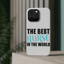 DistinctInk ToughCase for Apple iPhone, Compatible with MagSafe Charging - The Best Nurse In The World