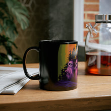 DistinctInk Black Coffee Mug - Discover Your True Path for Halloween LGBTQ+ Pride