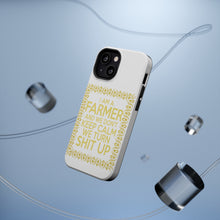 DistinctInk ToughCase for Apple iPhone, Compatible with MagSafe Charging - I'm a Farmer and We Don't Keep Calm