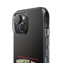 DistinctInk Hybrid (Acrylic/TPU) Clear Slim Fit Case for Apple iPhone | Trump: Promises Made, Promises Kept - Conservative