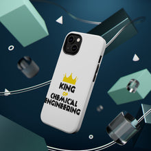 DistinctInk ToughCase for Apple iPhone, Compatible with MagSafe Charging - King of Chemical Engineering