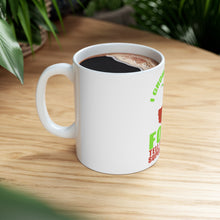 DistinctInk Glossy White Coffee / Tea Mug - I Grow My Own Food Tell Me Your Superpower