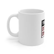 DistinctInk Glossy White Coffee / Tea Mug - Twerking Do Not Disturb