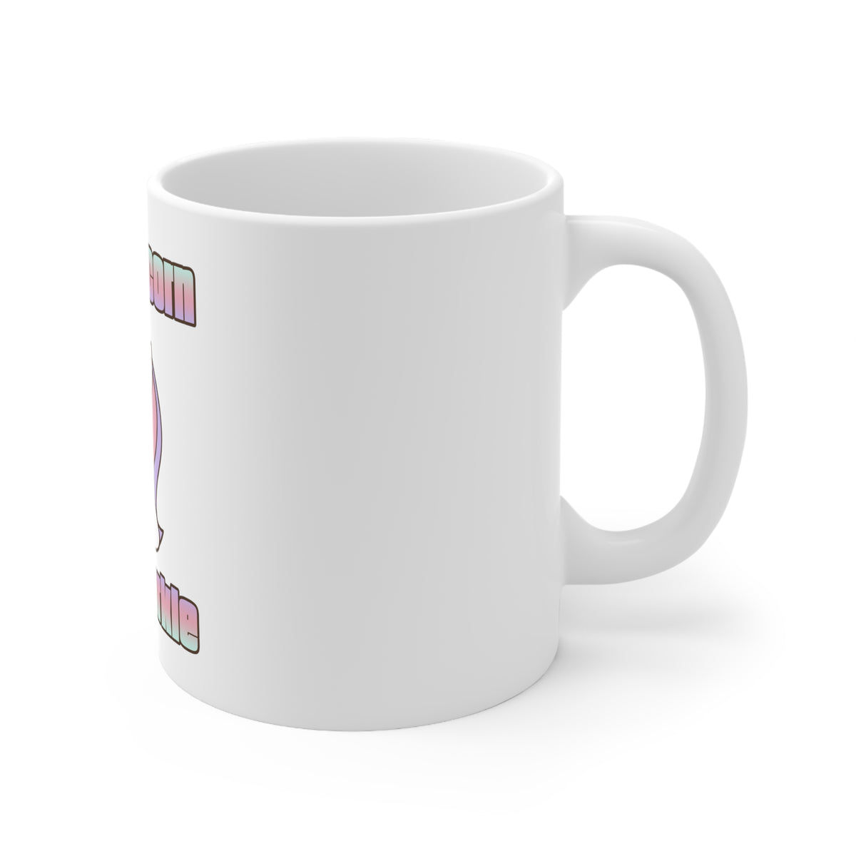 Glossy White Coffee / Tea Mug - 90% Unicorn 10% Sparkle, view 3
