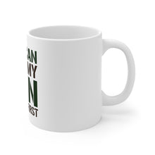 DistinctInk Glossy White Coffee / Tea Mug - You Can Have My Gun. Bullets First