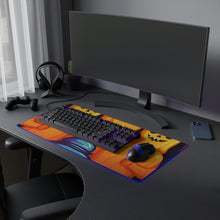 DistinctInk LED Gaming Mouse Pad with Finding Your Purpose in Life Design for Halloween  LGBTQ+ Pride