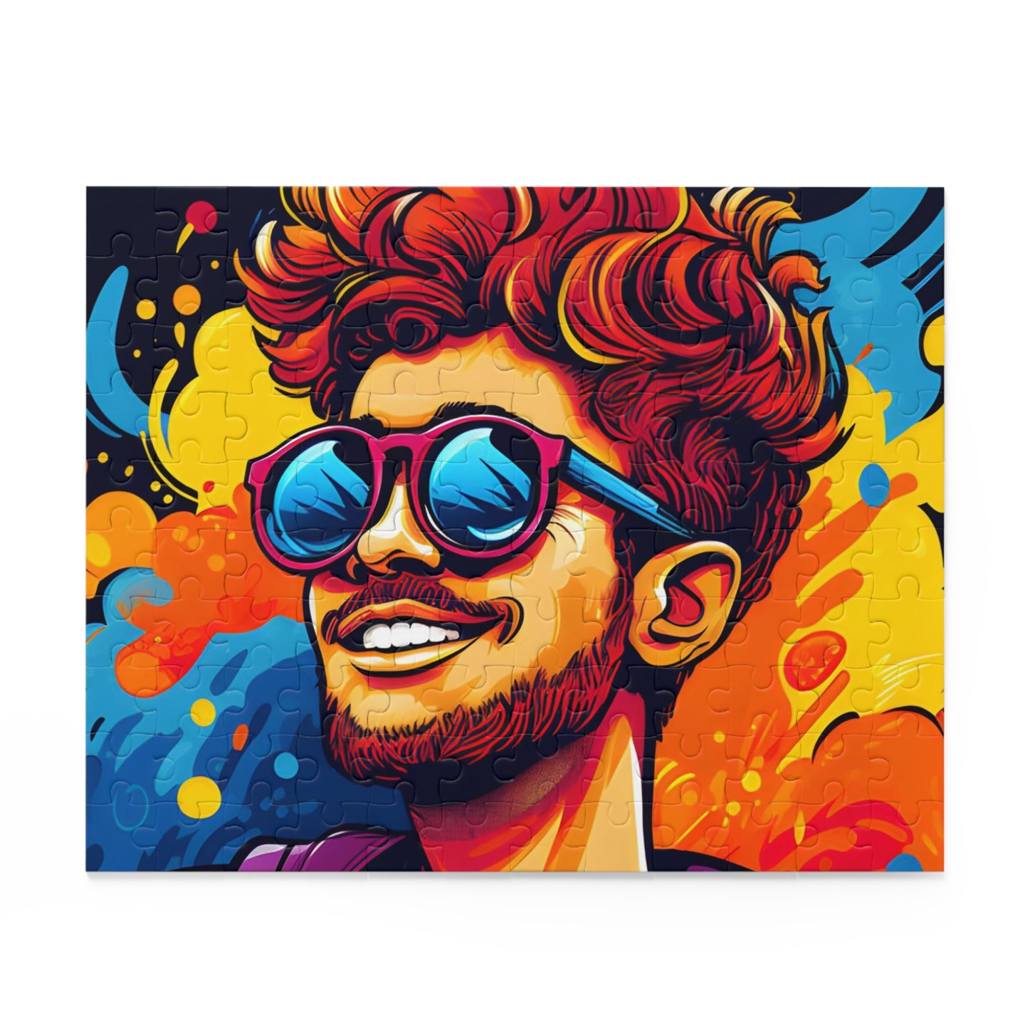 DistinctInk Jigsaw Puzzle with The Power of Simplicity Design for LGBTQ+ Pride