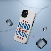 DistinctInk ToughCase for Apple iPhone, Compatible with MagSafe Charging - Hard Twerking Citizen