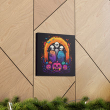 DistinctInk Canvas Wall Art with The Paths We Choose for Halloween LGBTQ+ Pride