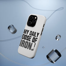 DistinctInk ToughCase for Apple iPhone, Compatible with MagSafe Charging - My Daily Dose of Iron Golf