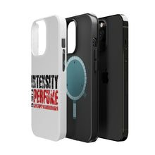 DistinctInk ToughCase for Apple iPhone, Compatible with MagSafe Charging - Intensity Isn't A Perfume