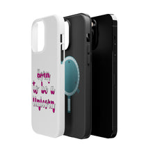DistinctInk ToughCase for Apple iPhone, Compatible with MagSafe Charging - Born to be a Unicorn