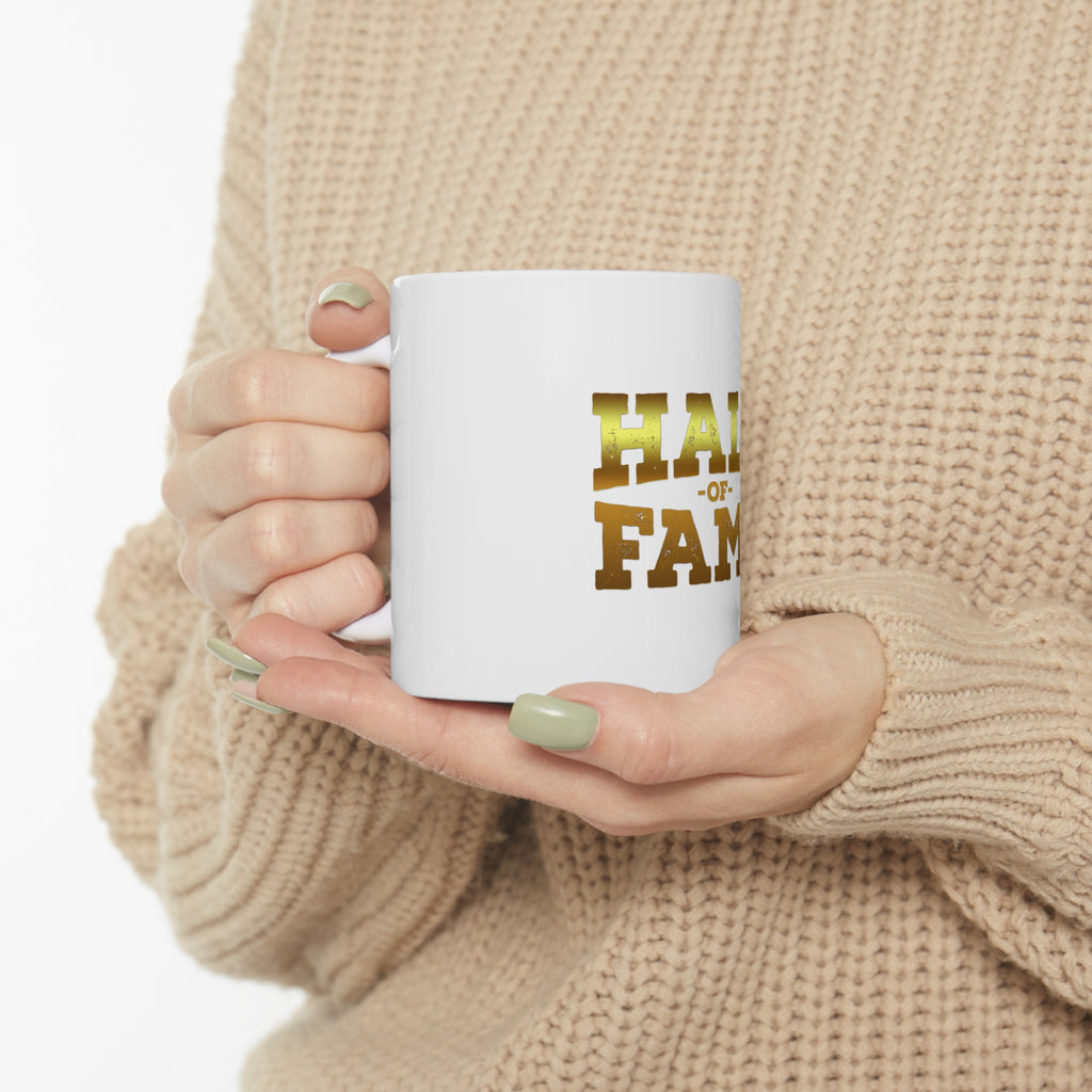 Glossy White Coffee / Tea Mug - Hall of Fame, view 10