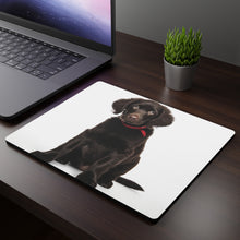 DistinctInk Mouse Pad - 1/4" Foam Rubber - Curly-Coated Retriever Puppy