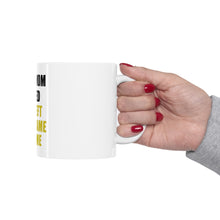 DistinctInk Glossy White Coffee / Tea Mug - Your Mom Called You Left Your Game at Home