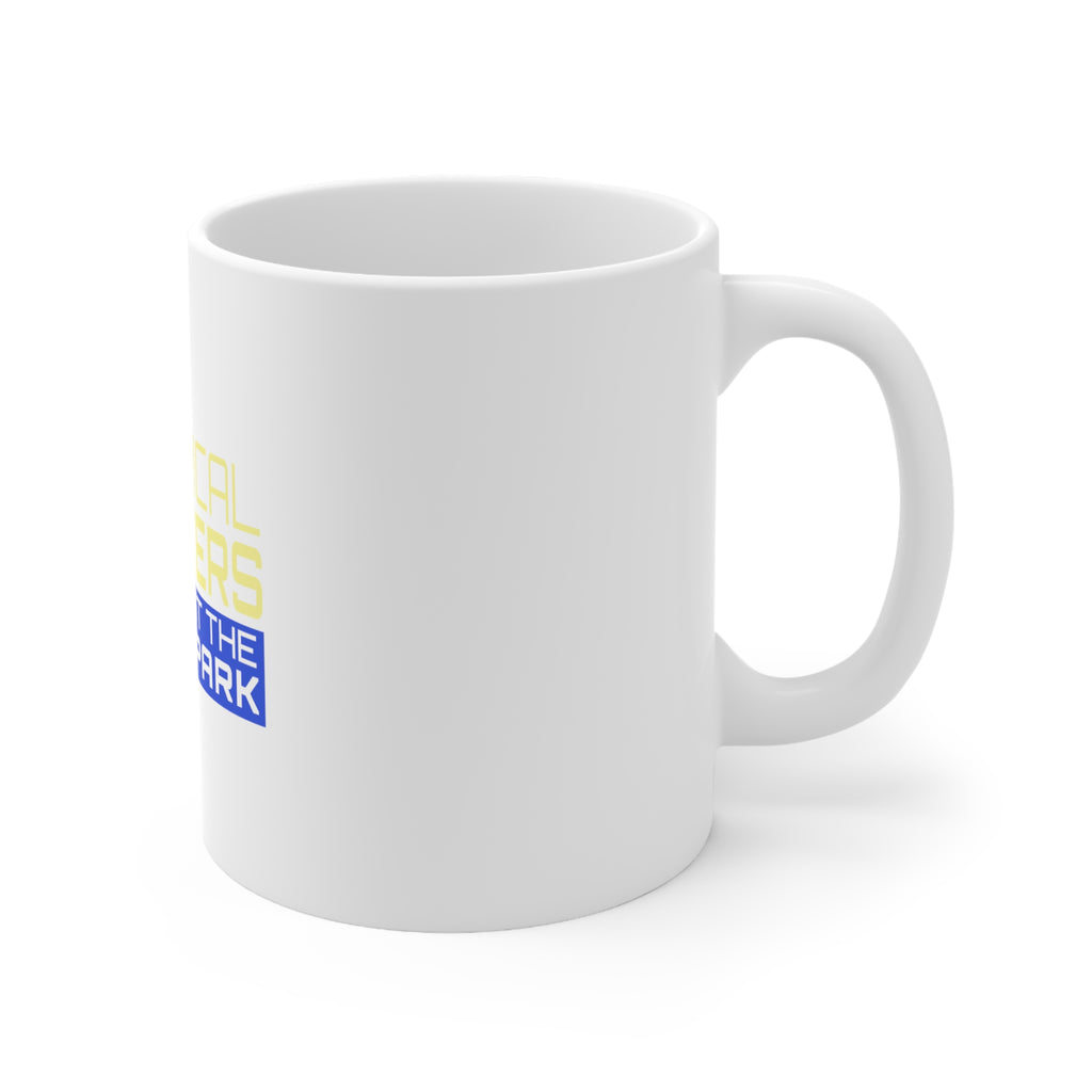 Glossy White Coffee / Tea Mug - Electrical Engineers Have the Right Spark, view 3