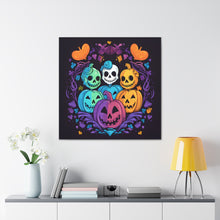 DistinctInk Canvas Wall Art with Creating Lasting Memories for Halloween LGBTQ+ Pride